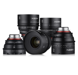کیت-لنز-سینمایی-Xeen-14-24-35-50-85mm-Cine-Lens-Bundle-
